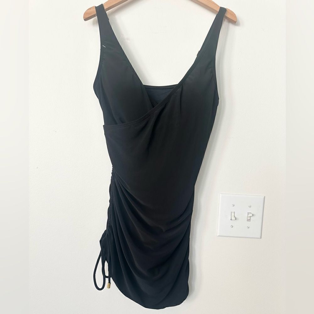 Beyond Control BLACK One Pc Modest Swimsuit 12